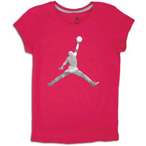 Jordan Jumbo Jumpman T Shirt   Girls Grade School   Basketball