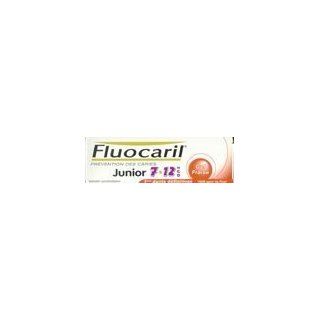 Fluocaril Junior 7 to 12 Toothpaste Strawberry Flavor