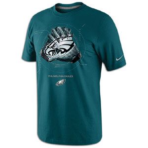 Nike NFL Glove Lockup T Shirt   Mens   Football   Fan Gear   Eagles
