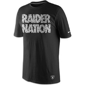 Nike NFL Local T Shirt   Mens   Football   Fan Gear   Oakland Raiders