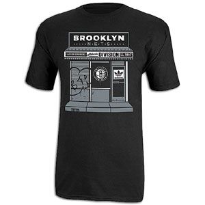 adidas NBA Brooklyn T Shirt   Mens   Basketball   Fan Gear   Brooklyn