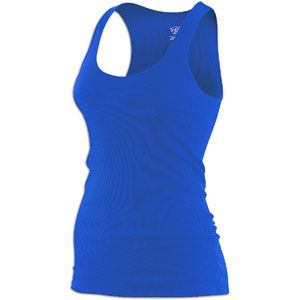 Nike Rib Tank   Womens   Casual   Clothing   Signal Blue