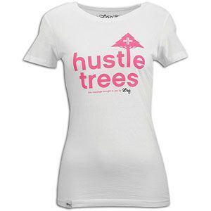 LRG Hustle Trees S/S T Shirt   Womens   Skate   Clothing   White