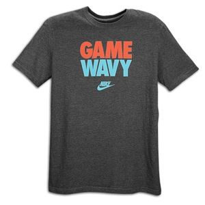 Nike Graphic T Shirt   Mens   Casual   Clothing   Charcoal Heather
