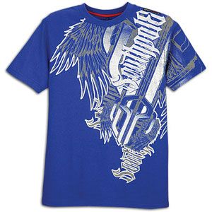 Southpole Foil Screen Print T Shirt   Mens   Casual   Clothing