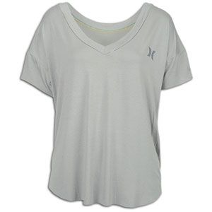 Hurley One & Only Nfinitee   Womens   Casual   Clothing   Titanium