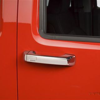  400028 Chrome Door Handle Covers Hummer H3 H3T 2005 2010 4pc