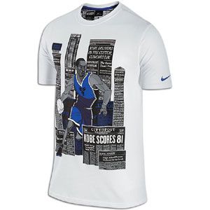 Nike Kobe Darko T Shirt   Mens   Basketball   Clothing   White/Game