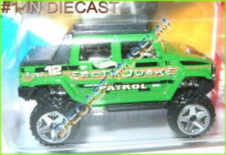 Hummer H2 Earthquake Patrol Hot Wheels HW Diecast 2011