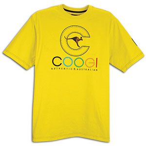 Coogi Kangaroo S/S T Shirt   Mens   Casual   Clothing   Yellow