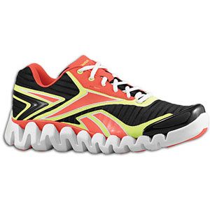 Reebok ZigActivate   Mens   Running   Shoes   Black/Neon Yellow/Neon