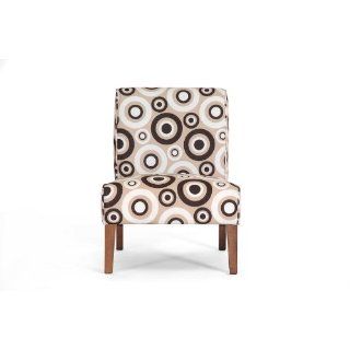 Davis Tan Fabric Accent Chair