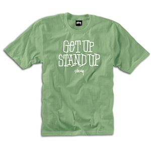 Stussy Get Up Stand Up T Shirt   Mens   Skate   Clothing   Spruce