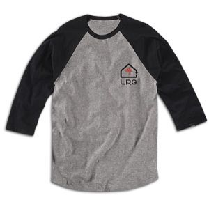 LRG House of Trees Baseball T Shirt   Mens   Skate   Clothing   Ash