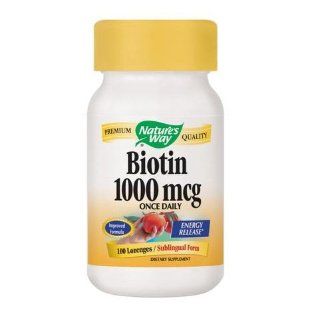 Biotin 1000 mcg., 100 Lozenges 