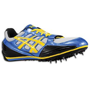 ASICS® Turbo Jump   Mens   Track & Field   Shoes   Jet Blue/Yellow