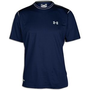 Under Armour Heatgear Sonic Fitted S/S T Shirt   Mens   Midnight Navy
