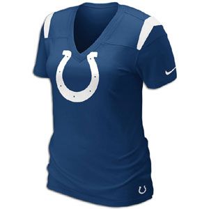 Nike NFL Replica V Neck T Shirt   Womens   Indianapolis Colts   Gym