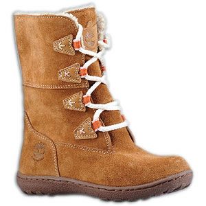 Timberland Willow Woods Lace Up Boot   Boys Preschool   Rust Suede