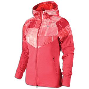 Nike Dri Fit Fanatic Running Jacket   Womens   Pink Clay/Pink Clay