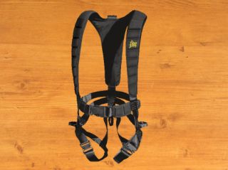 Hunter Safety System UltraLite Black S/M Harness w. Climbing Strap HSS