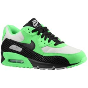 Nike Air Max 90   Mens   Running   Shoes   Poison Green/Black/Black