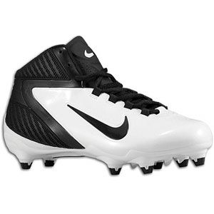 Nike Alpha Speed D 3/4   Mens   Football   Shoes   Black/Black/White