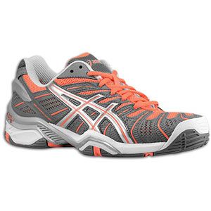 ASICS® Gel Resolution 4   Womens   Tennis   Shoes   Titanium/Silver