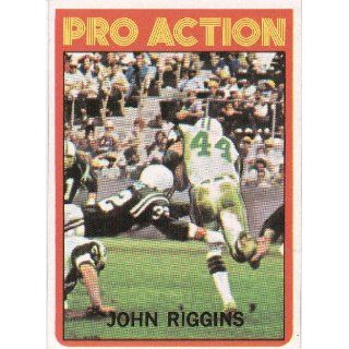 1972 Topps #126 John Riggins EX   Excellent or Better