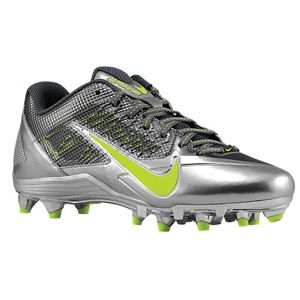Nike Alpha Pro Low TD   Mens   Football   Shoes   Chrome/Volt