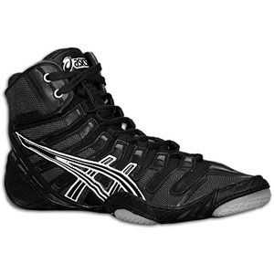 ASICS® Omniflex Pursuit   Mens   Wrestling   Shoes   Black/Silver