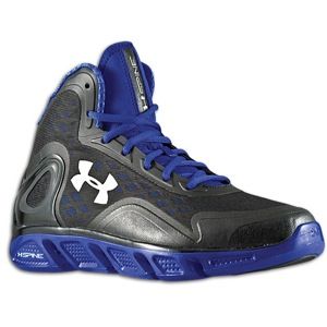 Under Armour Spine Bionic   Mens   Basketball   Shoes   Black/Royal