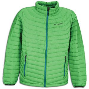 Columbia Powerfly Down Jacket   Mens   Casual   Clothing   Fuse Green