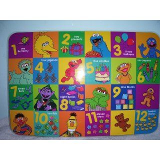 123 Sesame Street Placemat Baby