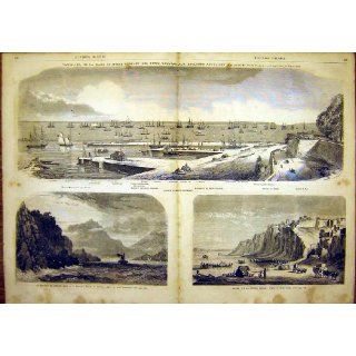 Ships Indoustan Navy Military Madeleine Print 1865 Home