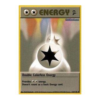   Pokemon   Double Colorless Energy (124)   Base Set 2 Toys & Games