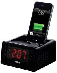 RCA RC127i Clock Radio Charging Station for iPod/iPhone