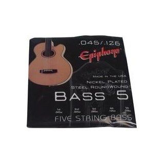  Epiphone 5 string Bass Guitar 45 126 EBE60M5 Musical Instruments