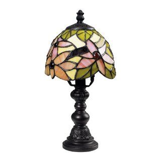 Sterling Industries 126 0010 Tiffany Mini Table Lamp, Pink