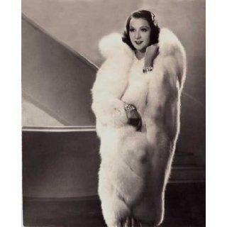 Ethel Merman Posing A Fur Coat 1936, Movie Poster by Hoch