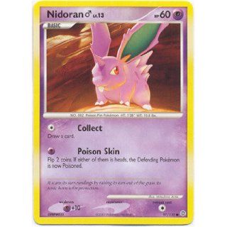  Pokemon Diamond and Pearl Secret Wonders Nidoran 97/132 Toys & Games