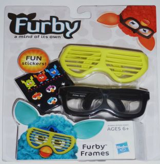 2012 BLACK & YELLOW Furby Frames These Glasses Are Great Accessories