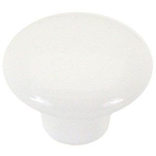 Ceramic Knob   White 1 K35 P256 1