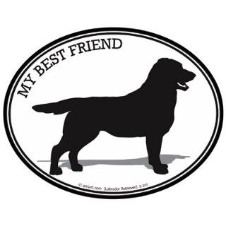 Dog Decal   LABRADOR RETRIEVER   MY BEST FRIEND   I Love my Labrador