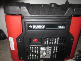 Husky 1 850 Watt Gasoline Powered Portable Generator