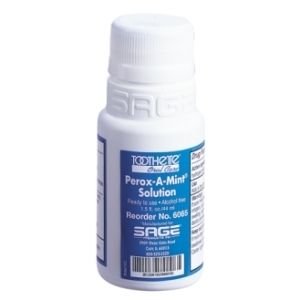  Oral Care Mint Debriding Hydrogen Peroxide 1 5oz Bottle