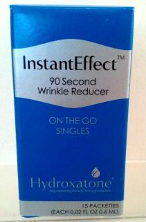 Hydroxatone Instant Effect 90 Second Wrinkle Reducer on The Go Singles