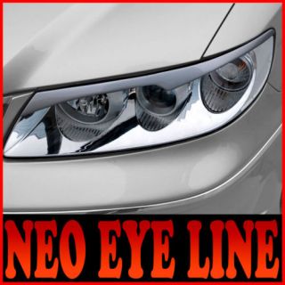 Headlight Eyebrow Painted for 06 10 Hyundai azera TG