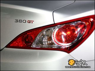 2011 2012 Hyundai Genesis Coupe Trunk 3 8 V6 380GT KDM Emblem