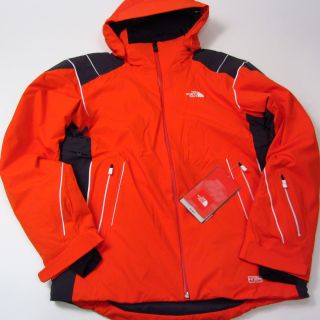 450 North Face Mens Shekter Ski Jacket Size Medium Orange New